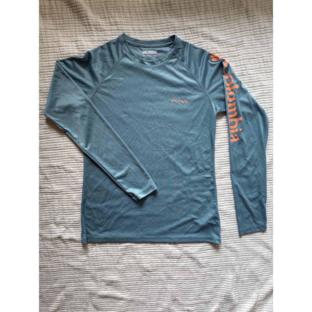 Columbia PFG Long Sleeve Performance Fishing Tee Size S - Picture 2 of 6